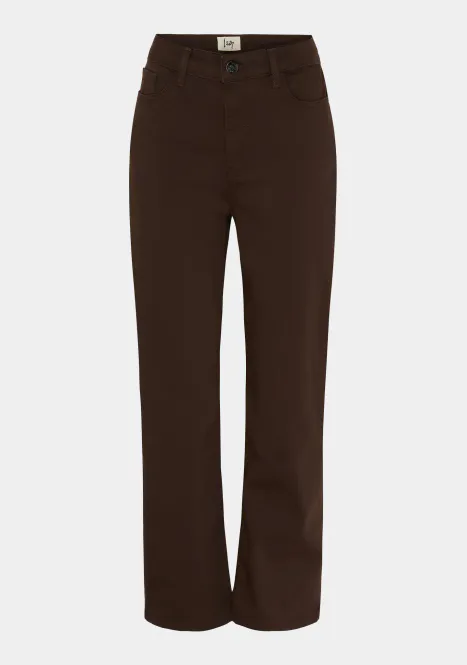 Hovedbilde ISAY - Straight Pant - Chocolate