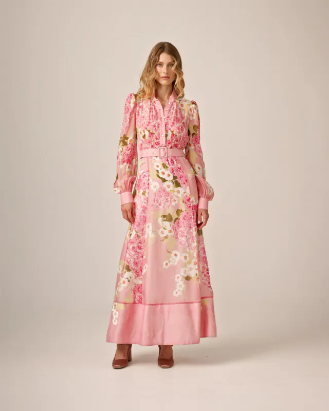 by TiMo - Organza Belt Dress - 259 - Cherry Blossom