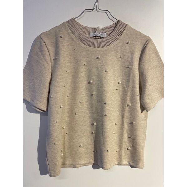 Hovedbilde MAPP - PERLEBLUSE - LYS SAND