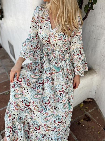 Hovedbilde Rah Oslo - Maria Dress - Mint Paisley