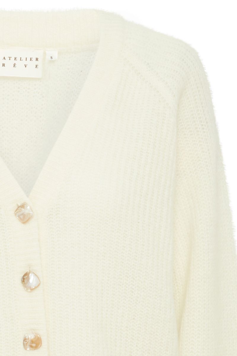 ATELIER RÊVE - Irmelia Cardigan - Birch 