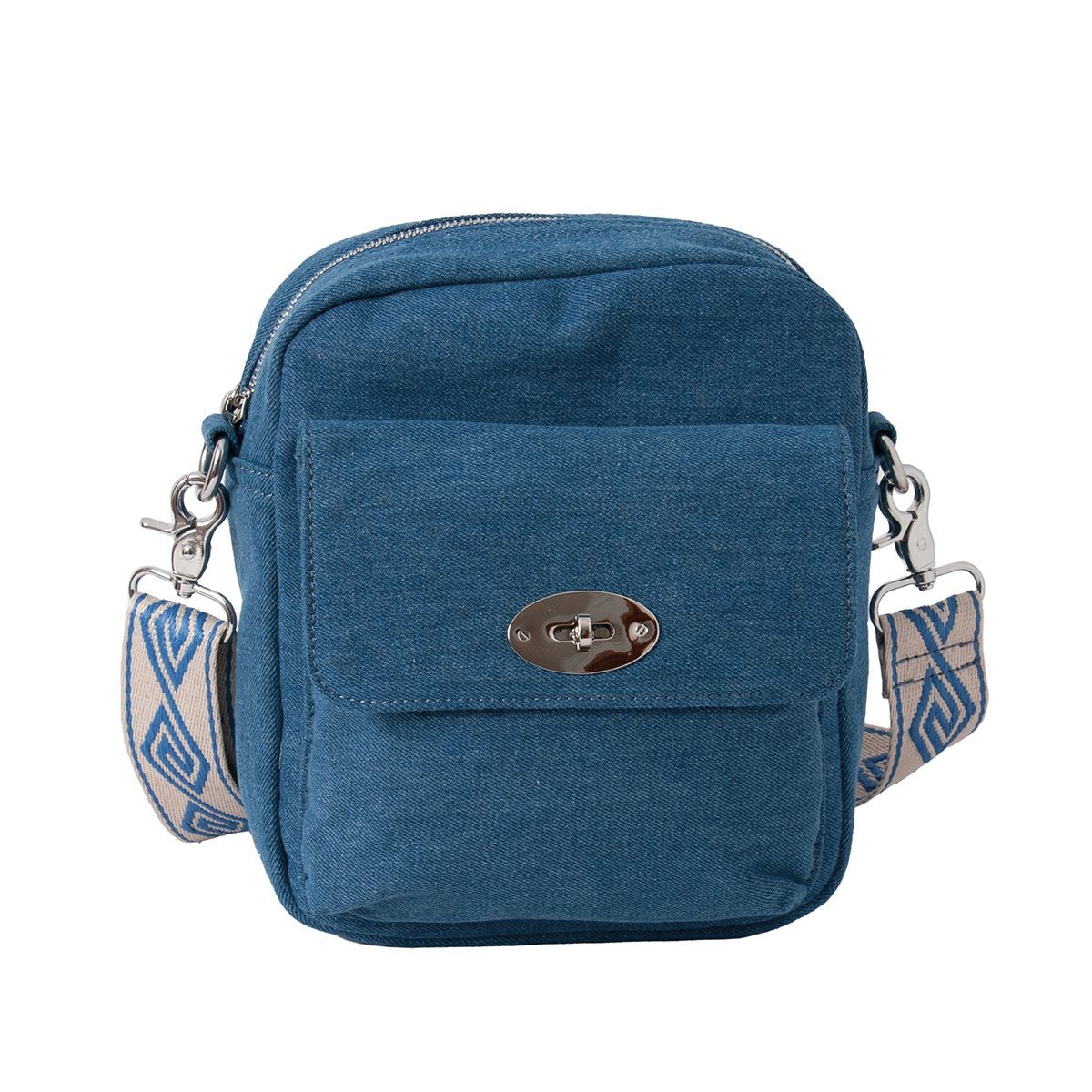 Rosenvinge - ELLEN stor citybag - jeansblå