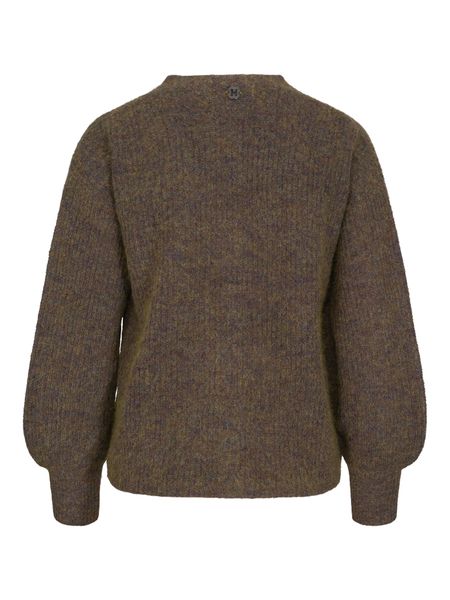 Hovedbilde HAUST - Mohair Strikket Cardigan Olivengrønn