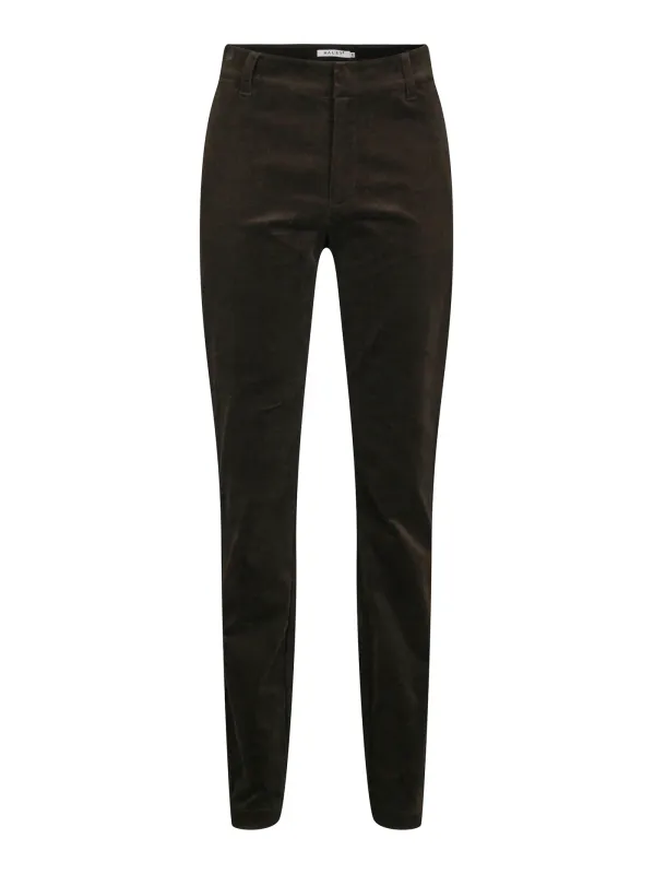 HAUST - CORD TROUSER ELMA OLIVENGRØNN