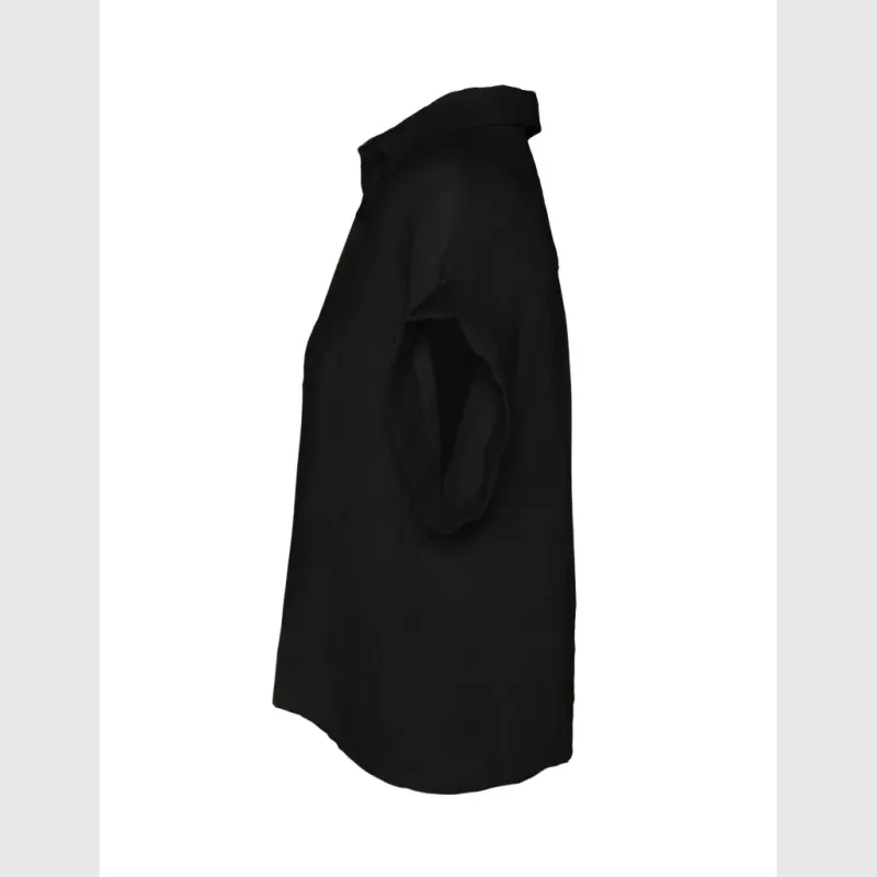 HÉST - ISABELLA Linen Blouse - 9000 Jet Black