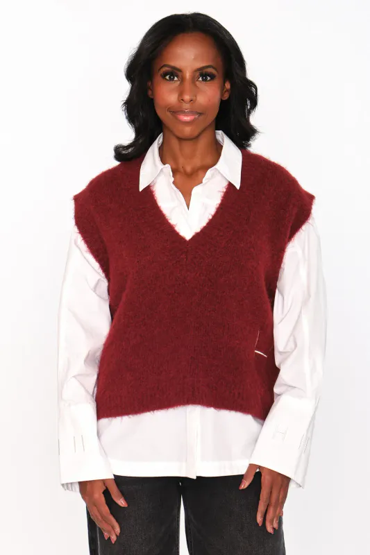 HÉST - PERNILLE VEST - RØD 