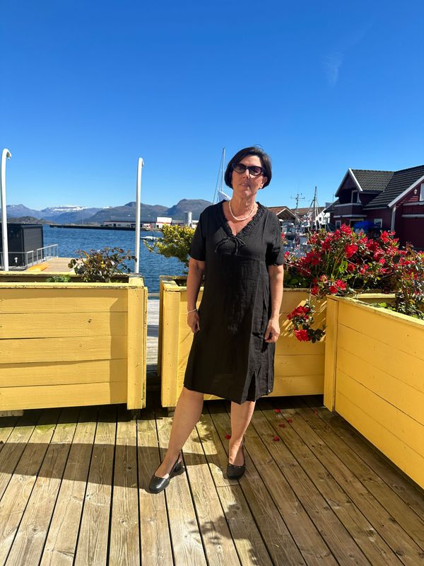 RAH OSLO - Clara kjole sort 
