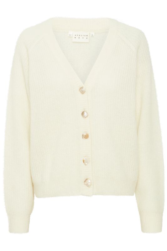ATELIER RÊVE - IRMELIA Cardigan - Birch 