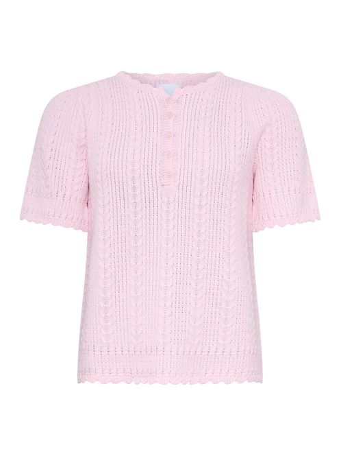 Hovedbilde ANE MONE - ESMERALDA PULLOVER MED KORT ERM - LYS ...