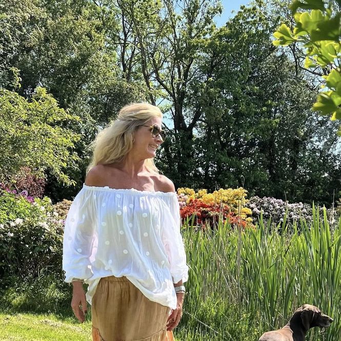 Hovedbilde CABANA LIVING - Fabio bluse - Hvit 