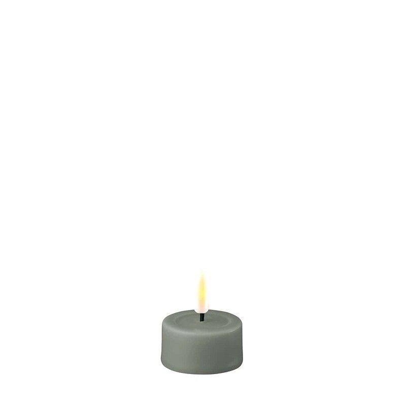 Telys Salviegrønn 2 pk. ( 4,1 * 4,5 cm) 