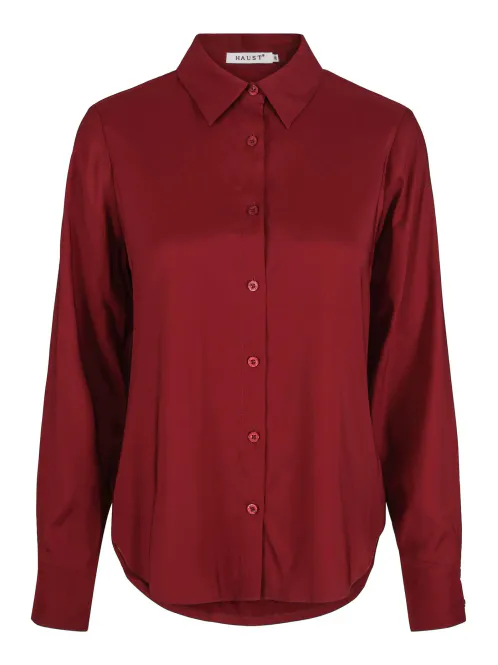 Hovedbilde HAUST - EVERYDAY SHIRT BURGUNDER
