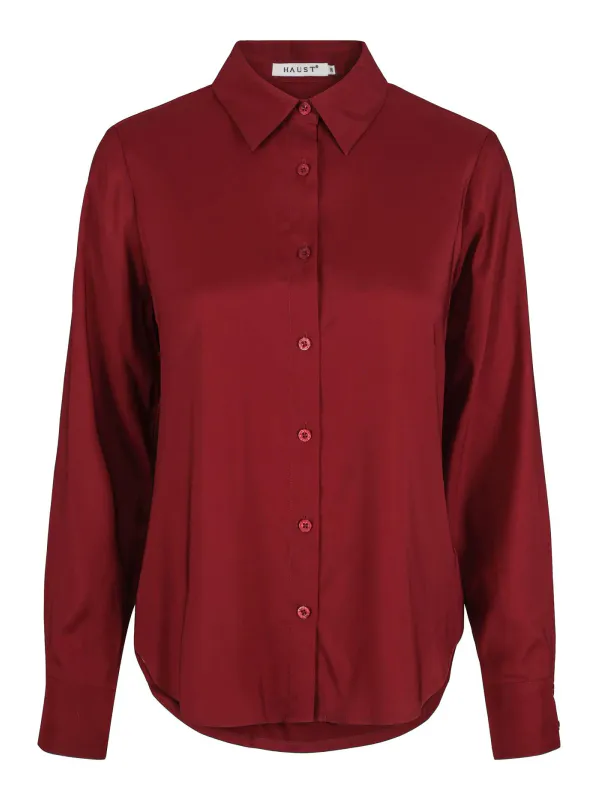 HAUST - EVERYDAY SHIRT BURGUNDER