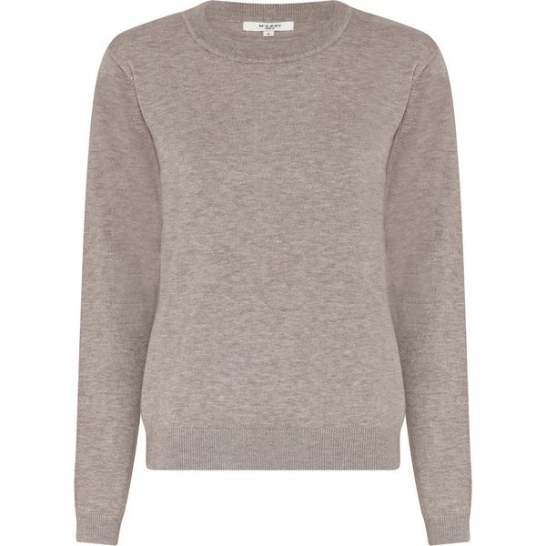 Hovedbilde MAPP - ROMA RUNDHALSET GENSER - LYS BEIGE