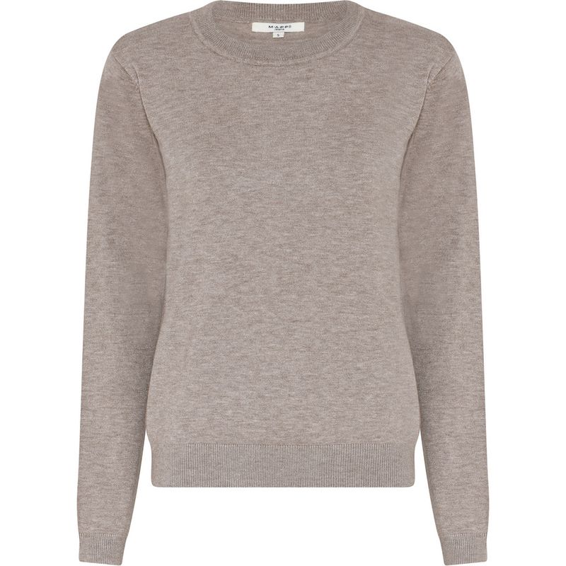 MAPP - ROMA RUNDHALSET GENSER - LYS BEIGE