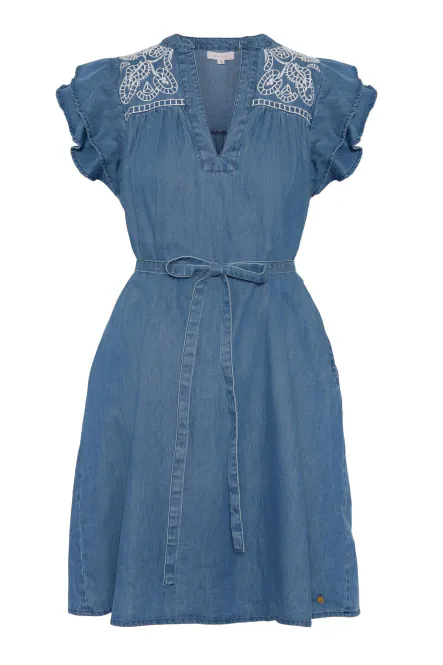 Hovedbilde Rah Oslo - Denim Dress Embroidery - Denim