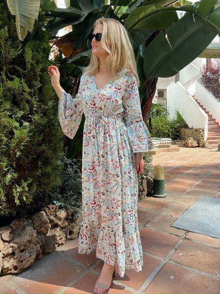Hovedbilde Rah Oslo - Maria Dress - Mint Paisley
