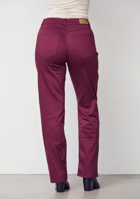 Hovedbilde Isay Long Straight Pant - Wine