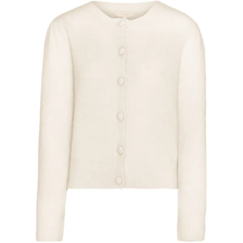 Rah Oslo - Cardigan w/ Buttons - Ivory