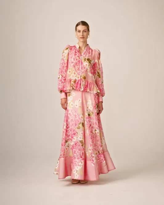 Hovedbilde ByTiMo - Organza Shirt Cherry Blossom