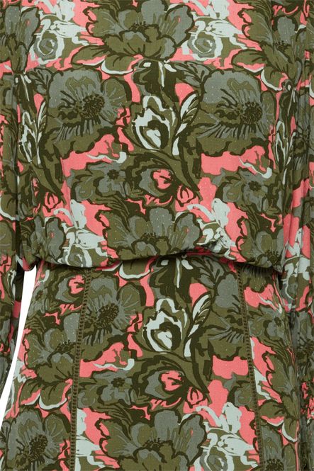 Hovedbilde Irfarrow dress - olive branch big flowers