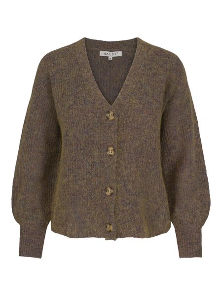 Hovedbilde HAUST - Mohair Strikket Cardigan Olivengrønn