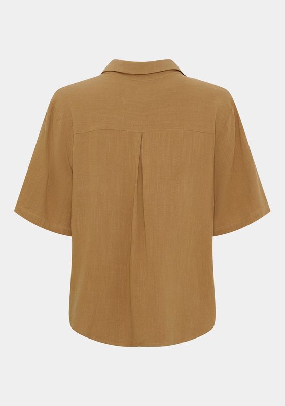 Isay - Pearl s/s Shirt - Luxury Camel
