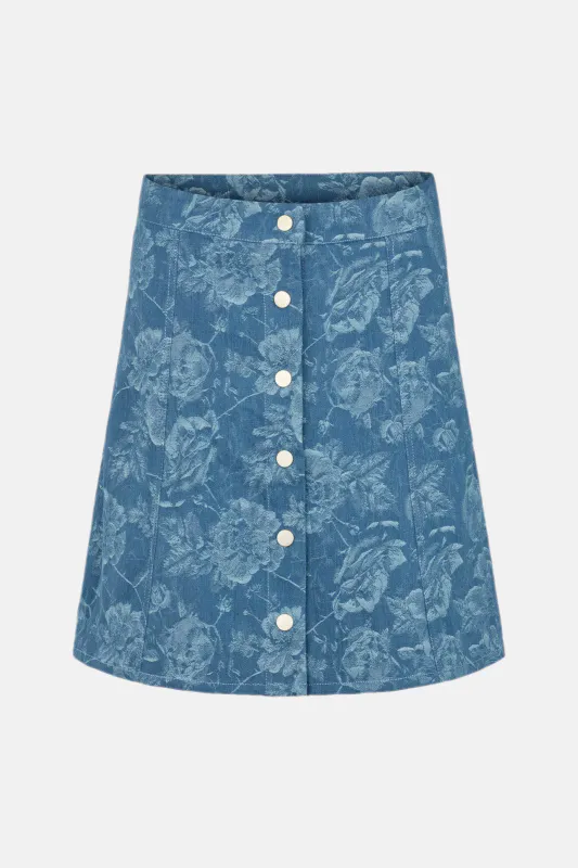 Rue de Femme - Belladra skjørt - Sky Blue 