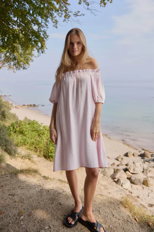 Rue de Femme - Tea dress - Crystal pink
