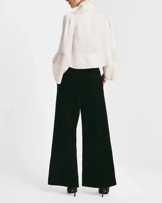 Hovedbilde BYTIMO - Satin Shirt - Vintage White