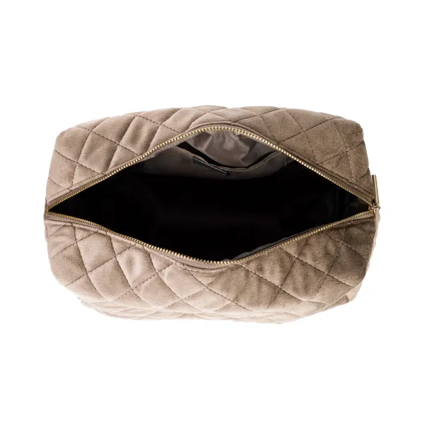 Hovedbilde VELVET SQUARE QUILTED MAKE-UP POUCH SMALL ...