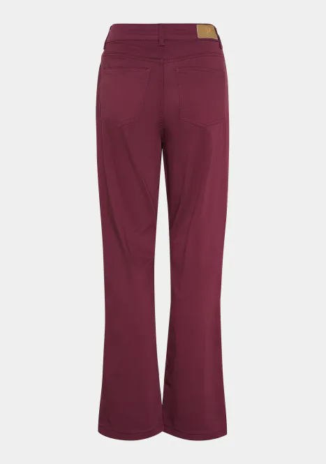 Hovedbilde Isay Long Straight Pant - Wine