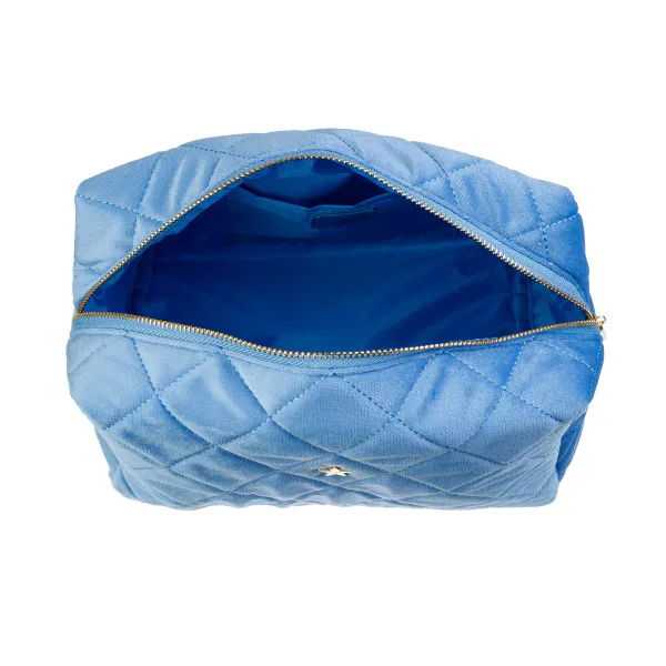 Hovedbilde VELVET SQUARE QUILTED MAKE-UP POUCH LARGE IBIZA ...