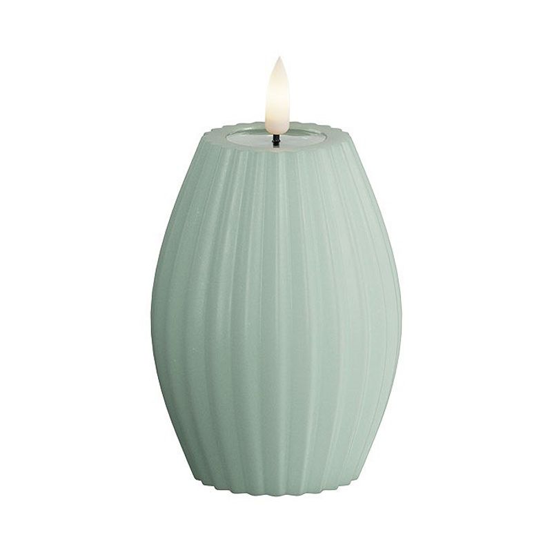 Salviegrønn Stripe LED-lys (10x15 cm)