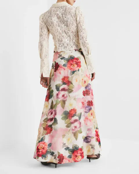Hovedbilde BYTIMO - ORGANZA MAXI SKIRT - BREEZE