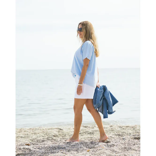 Hovedbilde HÉST - NELLIE T-SHIRT - LYS BLÅ