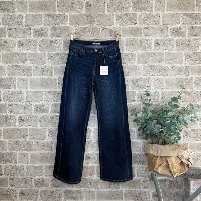 Hovedbilde CABANA LIVING - Julietta jeans - Dark Denim