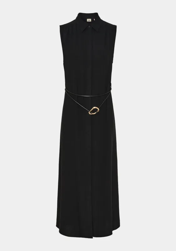 ISAY - Pearl Belt Dress - Black