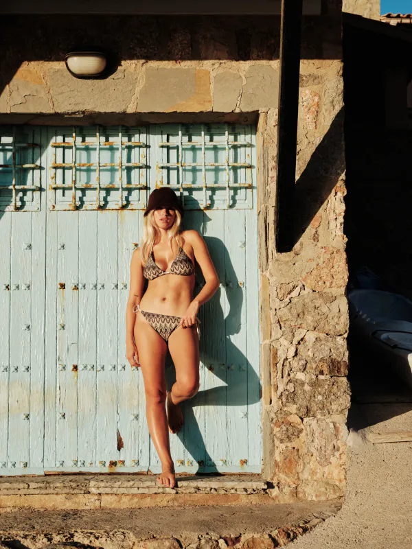 Amber Baila Bikini Tanga - Mocha Brown 
