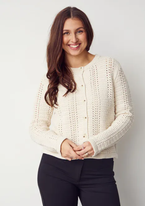 Hovedbilde ISAY - Gwen Cardigan - Broken White