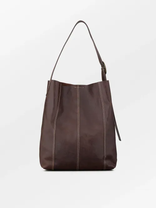 Hovedbilde BECK SÖNDERGAARD - Panel Mae Buckle Bag - Brun