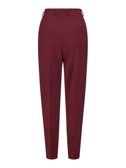 Hovedbilde HAUST - CLASSIC TAILORED TROUSER DEEP BURGUNDY