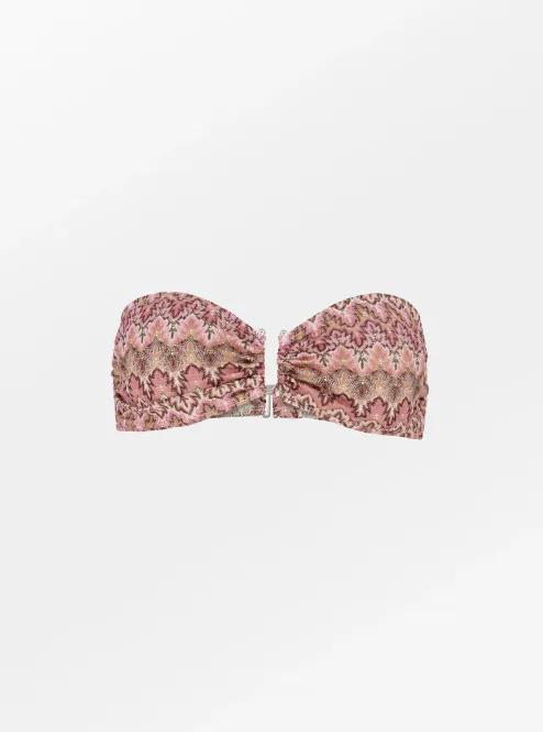 Hovedbilde Amber Bandeau Bikini Top - Dusty Rose