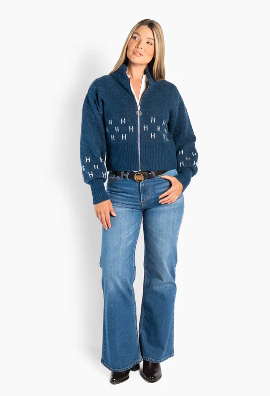 HÉST - Märtha Short Jacket - Poseidon