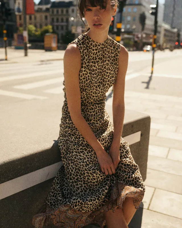 ByTiMo - Chiffon Sleeveless Dress - Wilderness